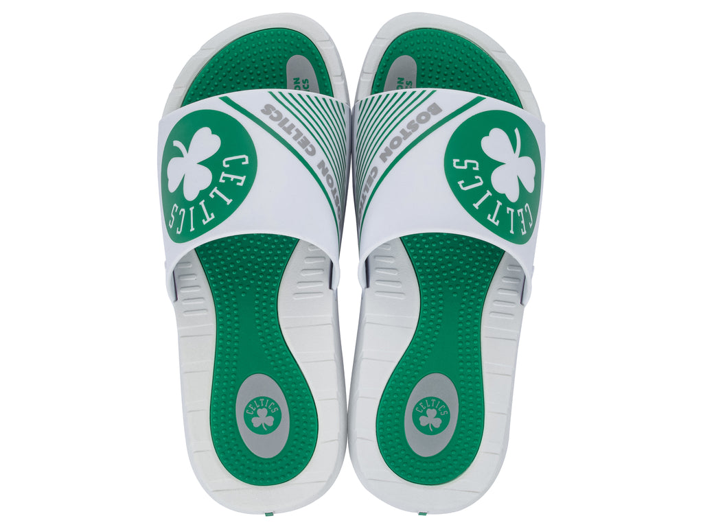 Sandalia Hombre Blanco/Verde Celtics Rush NBA Rider
