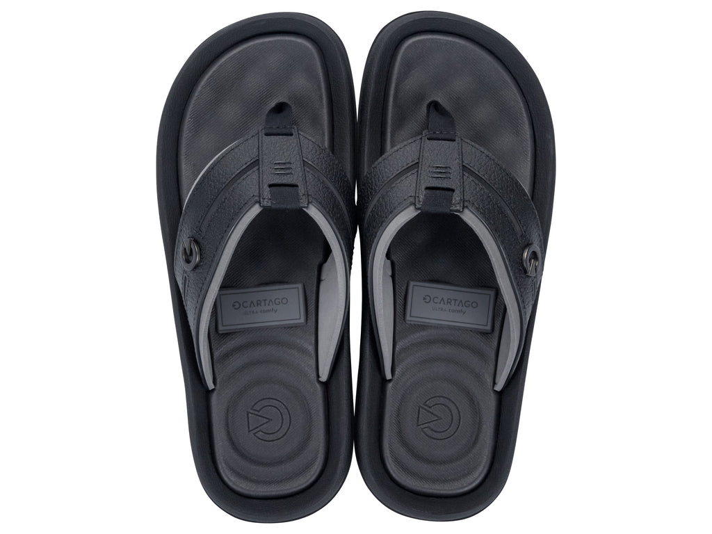 Sandalia Hombre Negro Fiji VI Cartago