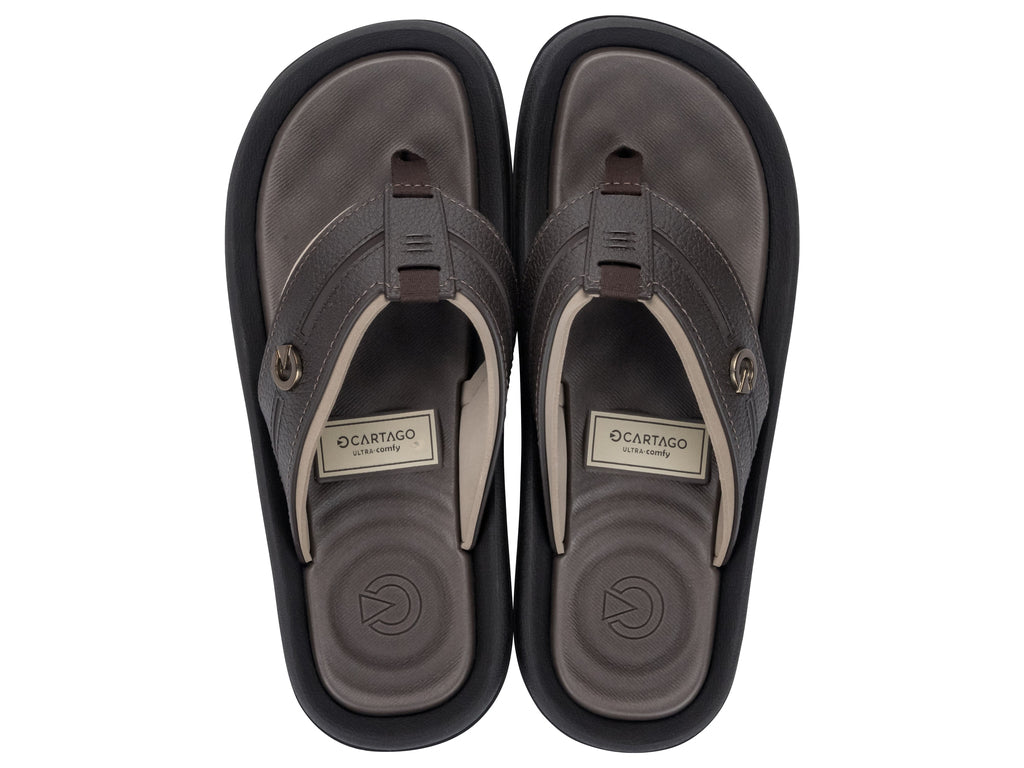 Sandalia Hombre Café Fiji VI Cartago