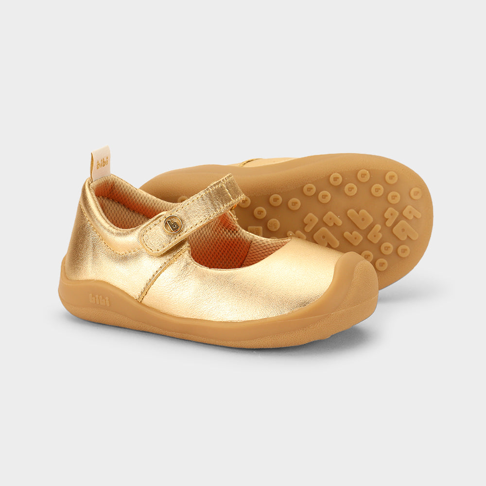 Zapatilla Infantil Dorado FisioFlex Bibi
