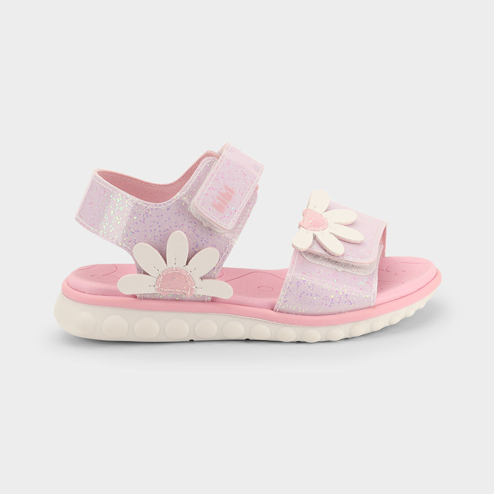 Sandalia Infantil Blanco/Rosa Summer Roller Bibi