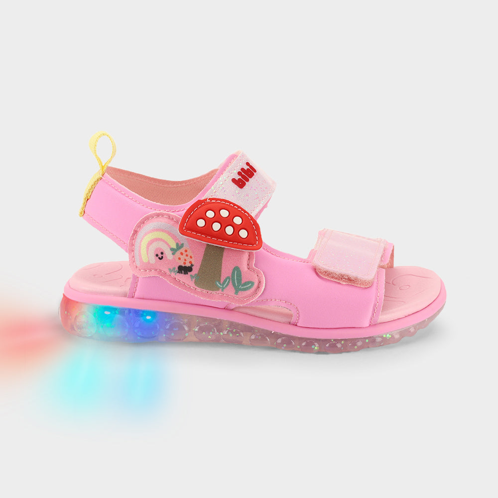 Sandalia Infantil Rosa Summer Light 2.0 Bibi