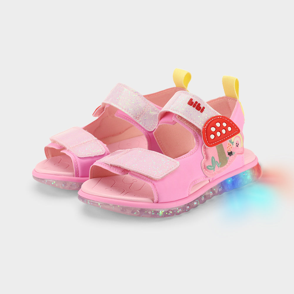 Sandalia Infantil Rosa Summer Light 2.0 Bibi