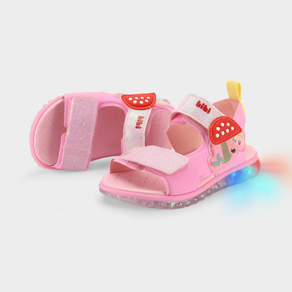 Sandalia Infantil Rosa Summer Light 2.0 Bibi