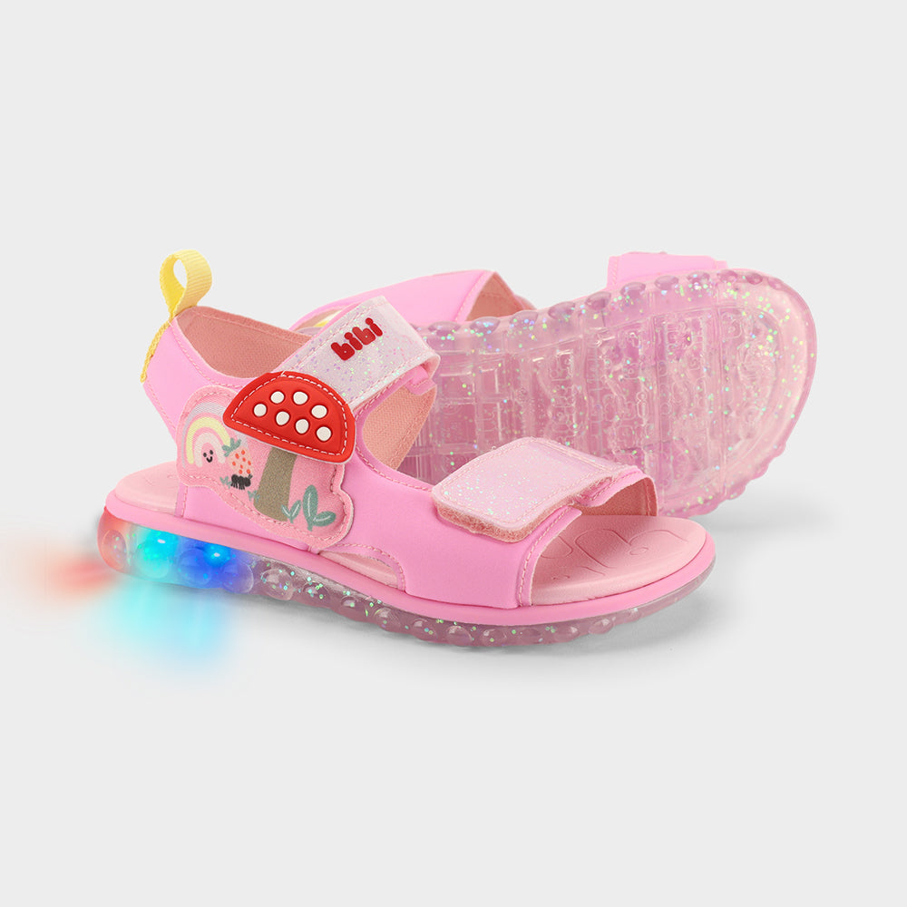 Sandalia Infantil Rosa Summer Light 2.0 Bibi