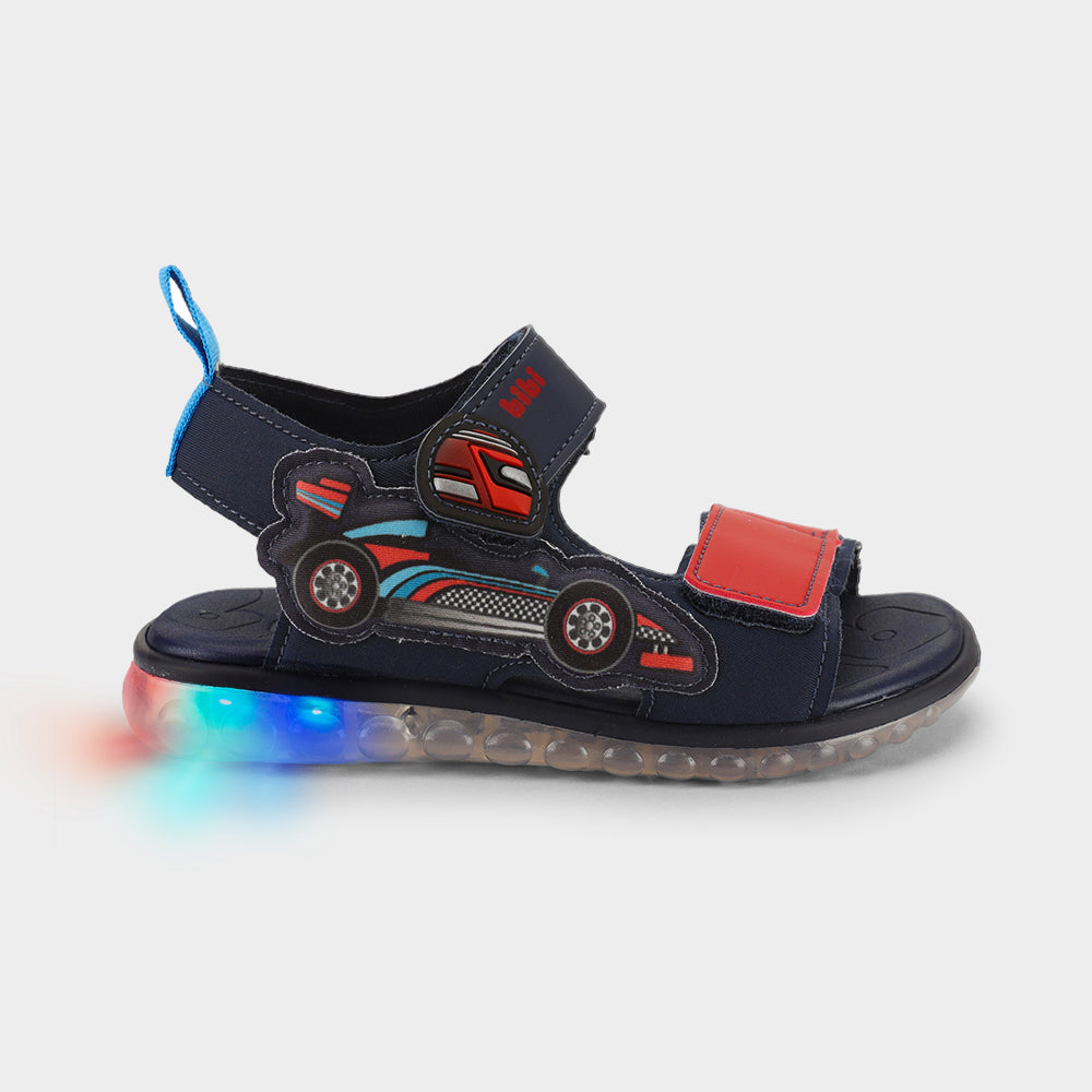 Sandalia Infantil Azul/Rojo Summer Light 2.0 Bibi