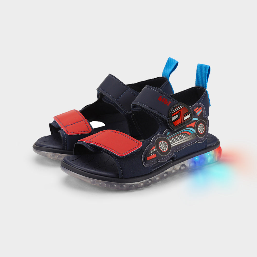 Sandalia Infantil Azul/Rojo Summer Light 2.0 Bibi