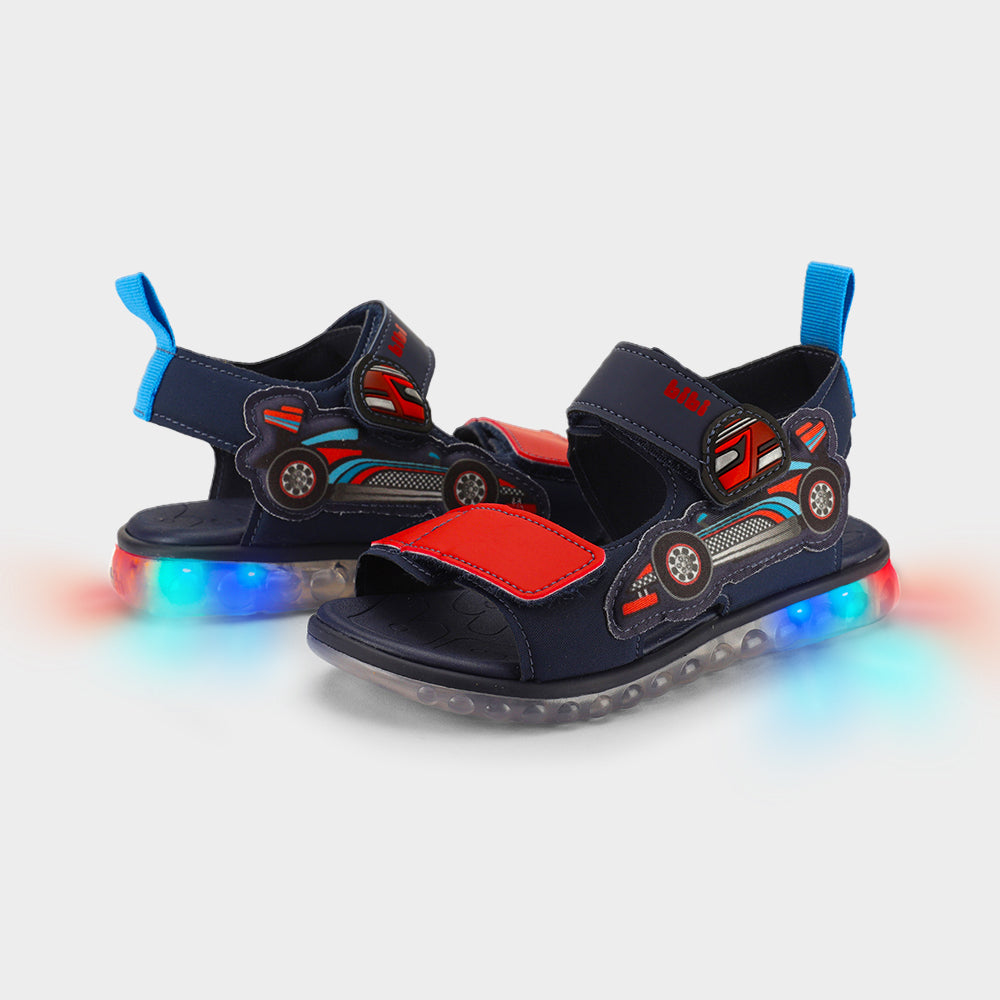Sandalia Infantil Azul/Rojo Summer Light 2.0 Bibi