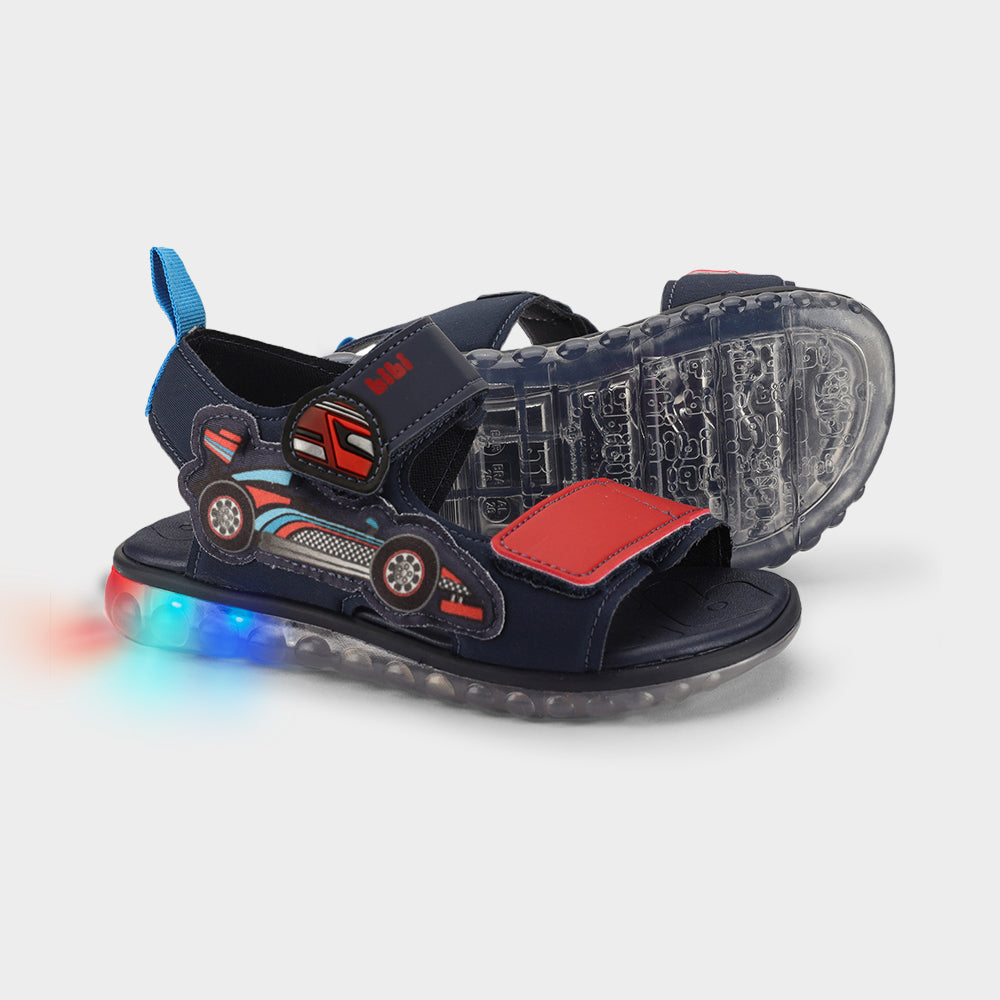 Sandalia Infantil Azul/Rojo Summer Light 2.0 Bibi