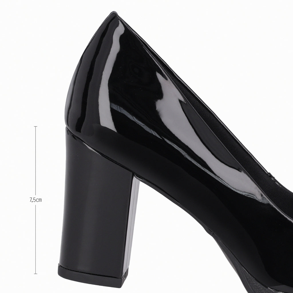 Zapato Mujer Negro/Charol Deise 012 Piccadilly