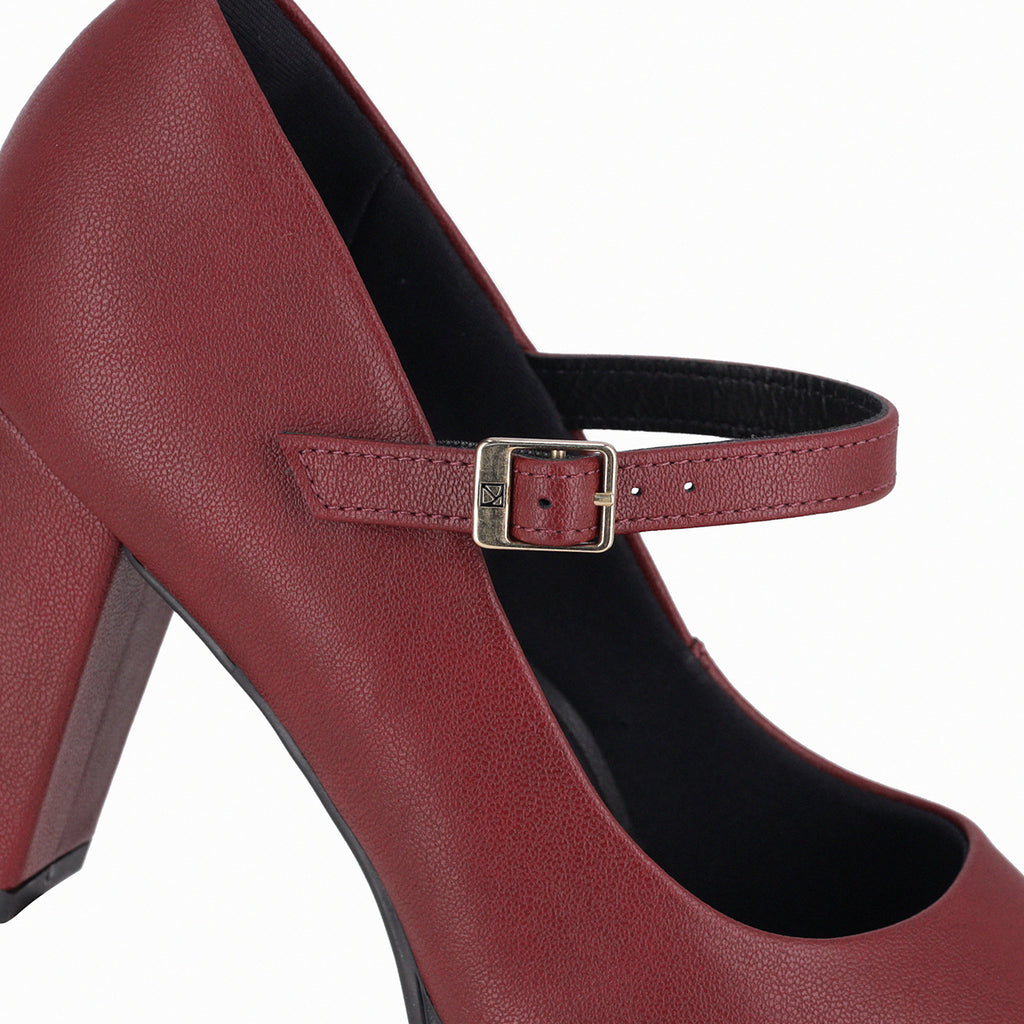 Zapato Mary Jane Mujer Burdeo Deise 012 Piccadilly