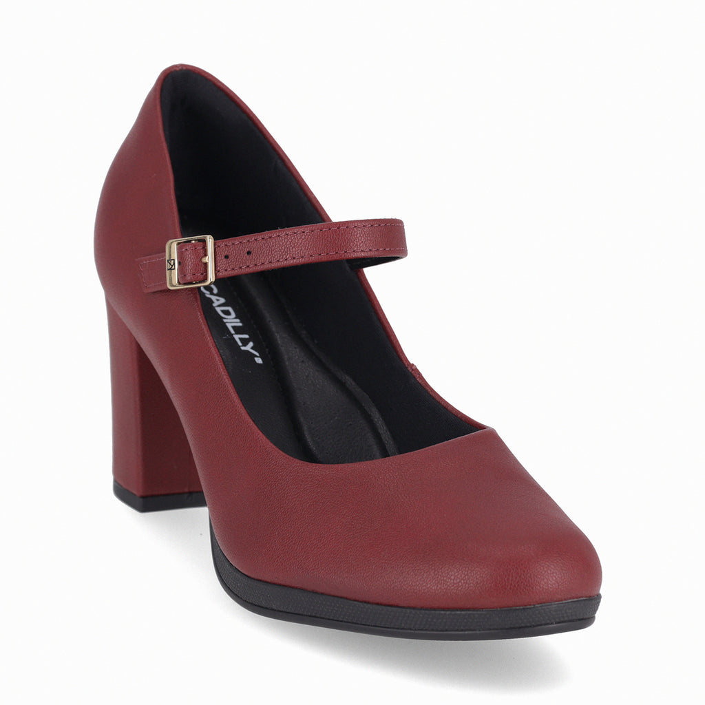 Zapato Mary Jane Mujer Burdeo Deise 012 Piccadilly