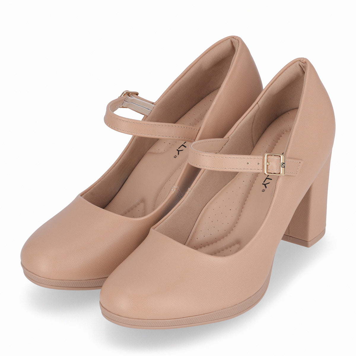 Zapato Mary Jane Mujer Nude Deise 012 Piccadilly