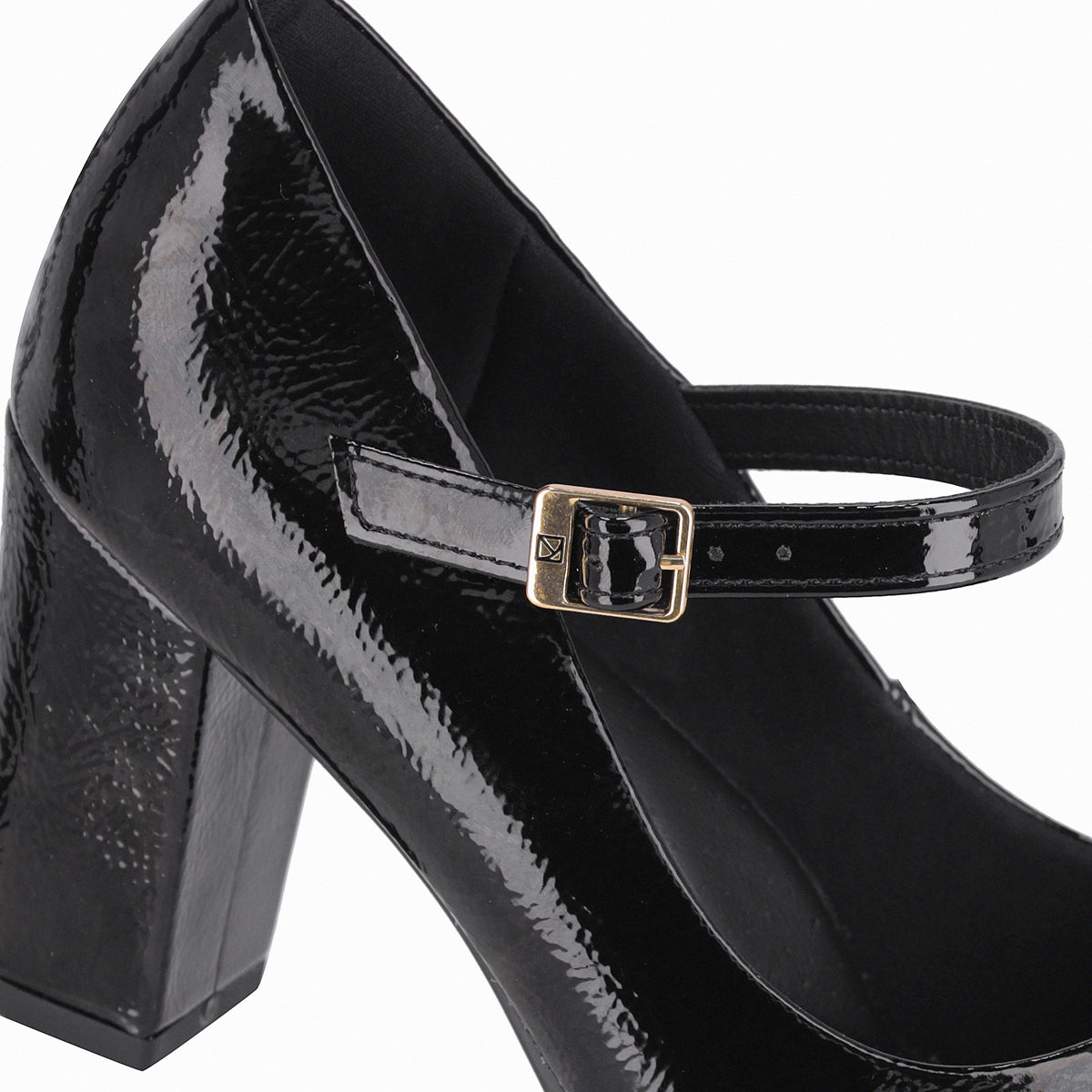 Zapato Mary Jane Mujer Negro/Charol Deise Piccadilly