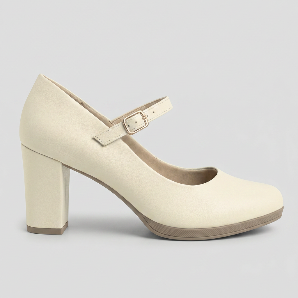 Zapato Mary Jane Mujer Crema Deise Piccadilly