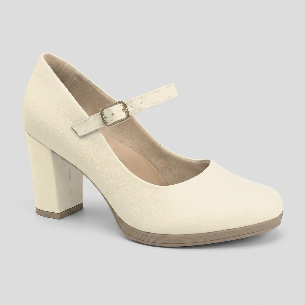 Zapato Mary Jane Mujer Crema Deise Piccadilly
