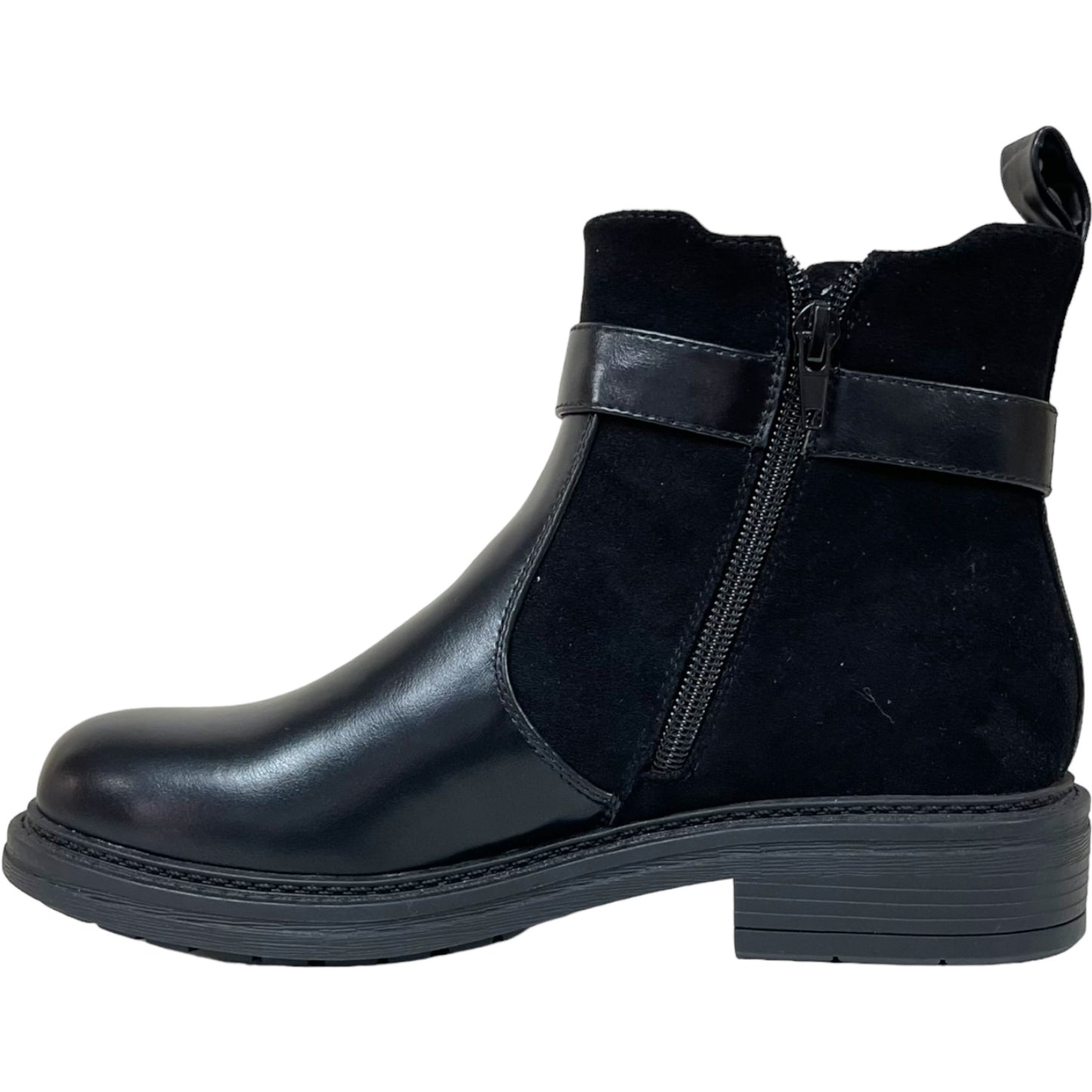 Botin Casual Mujer Negro Santander Detogni