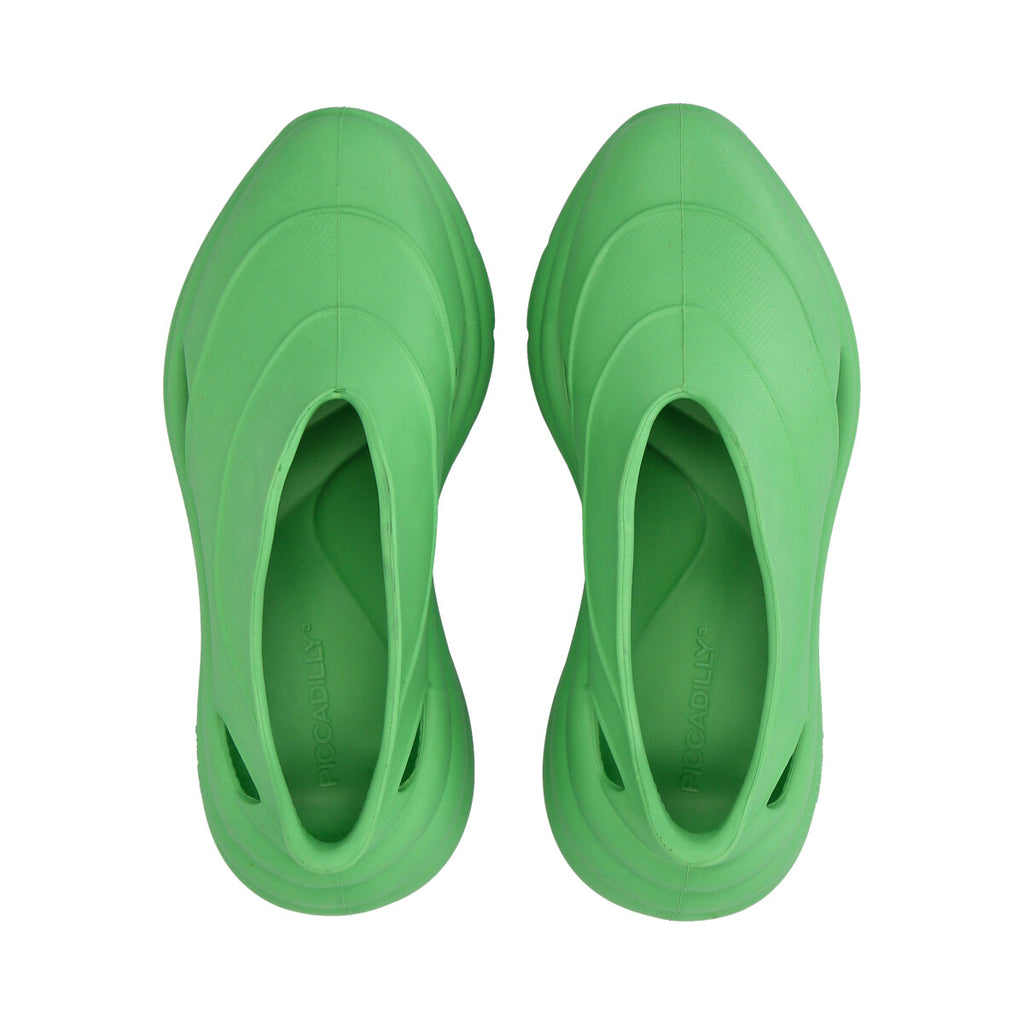 Zueco Mujer Verde Marshmallow Piccadilly