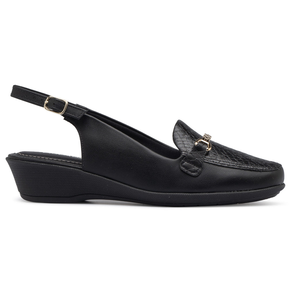 Zapato Mujer Negro/Dorado Ivone Piccadilly