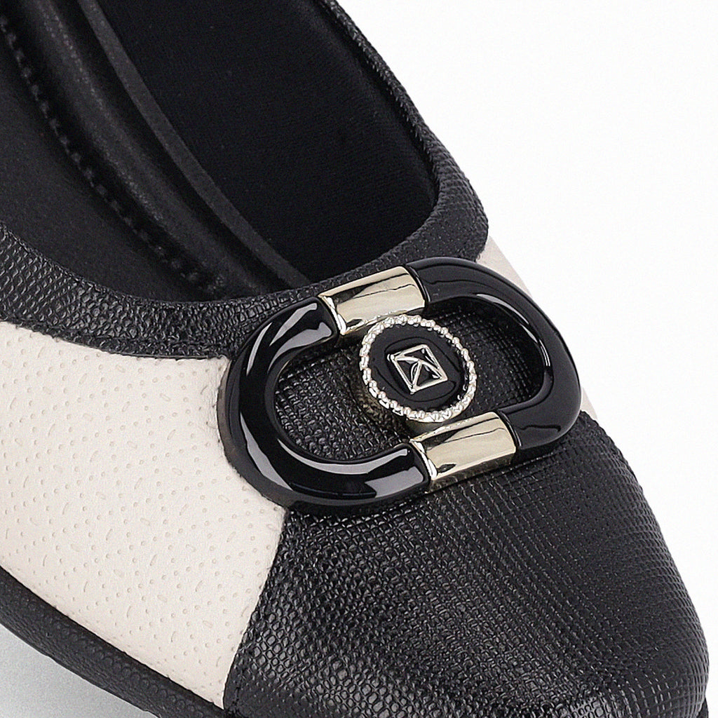 Zapato Mujer Negro/Blanco Ivone 72 Piccadilly