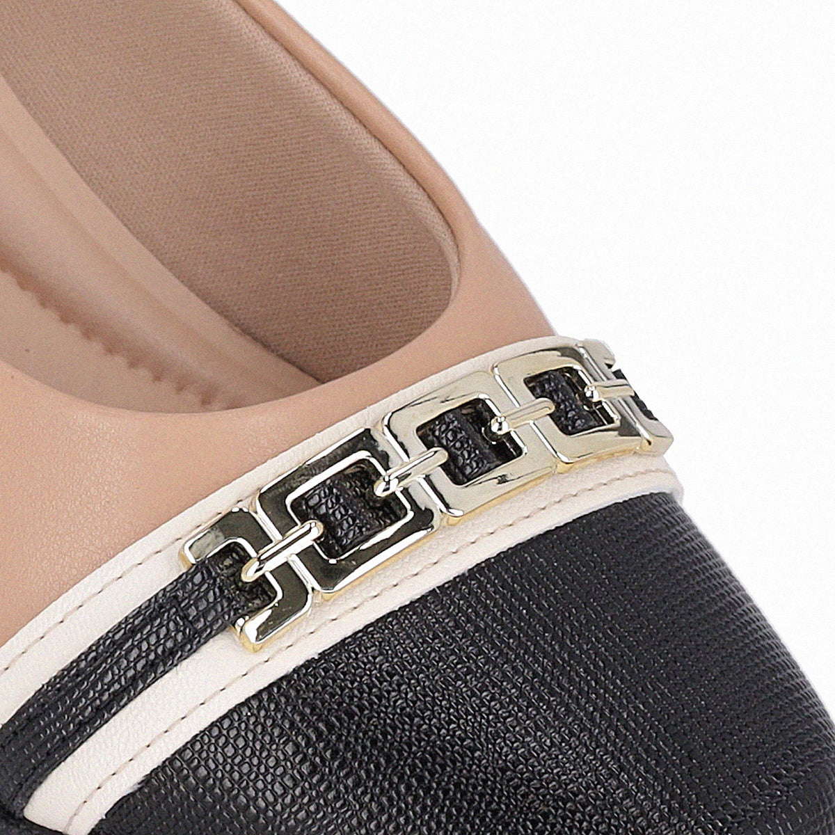 Zapato Mujer Negro/Nude Ivone 84 Piccadilly