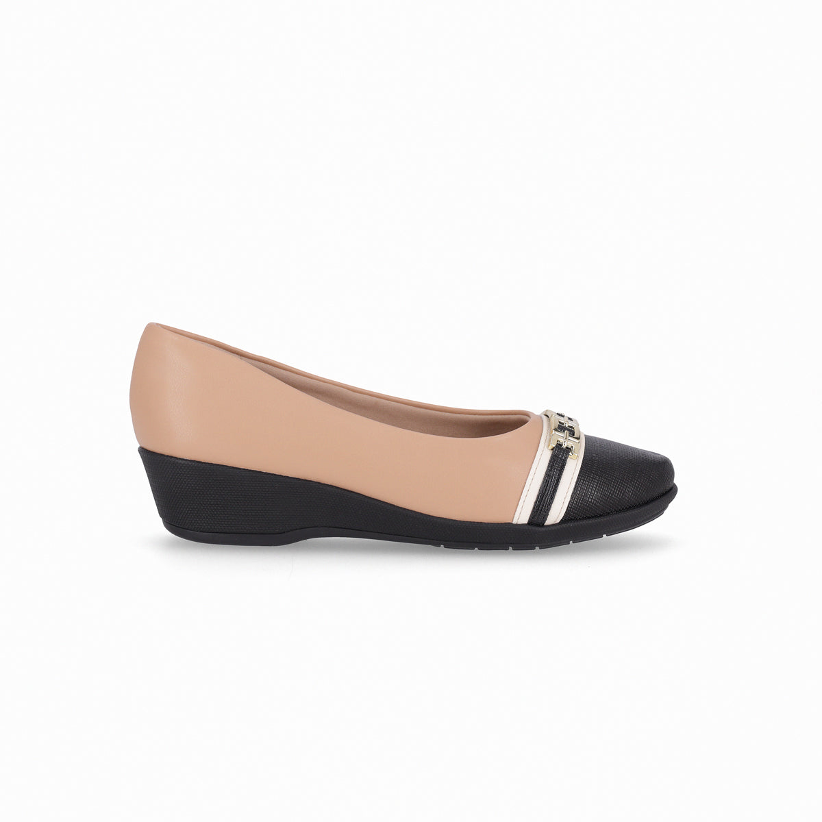 Zapato Mujer Negro/Nude Ivone 84 Piccadilly