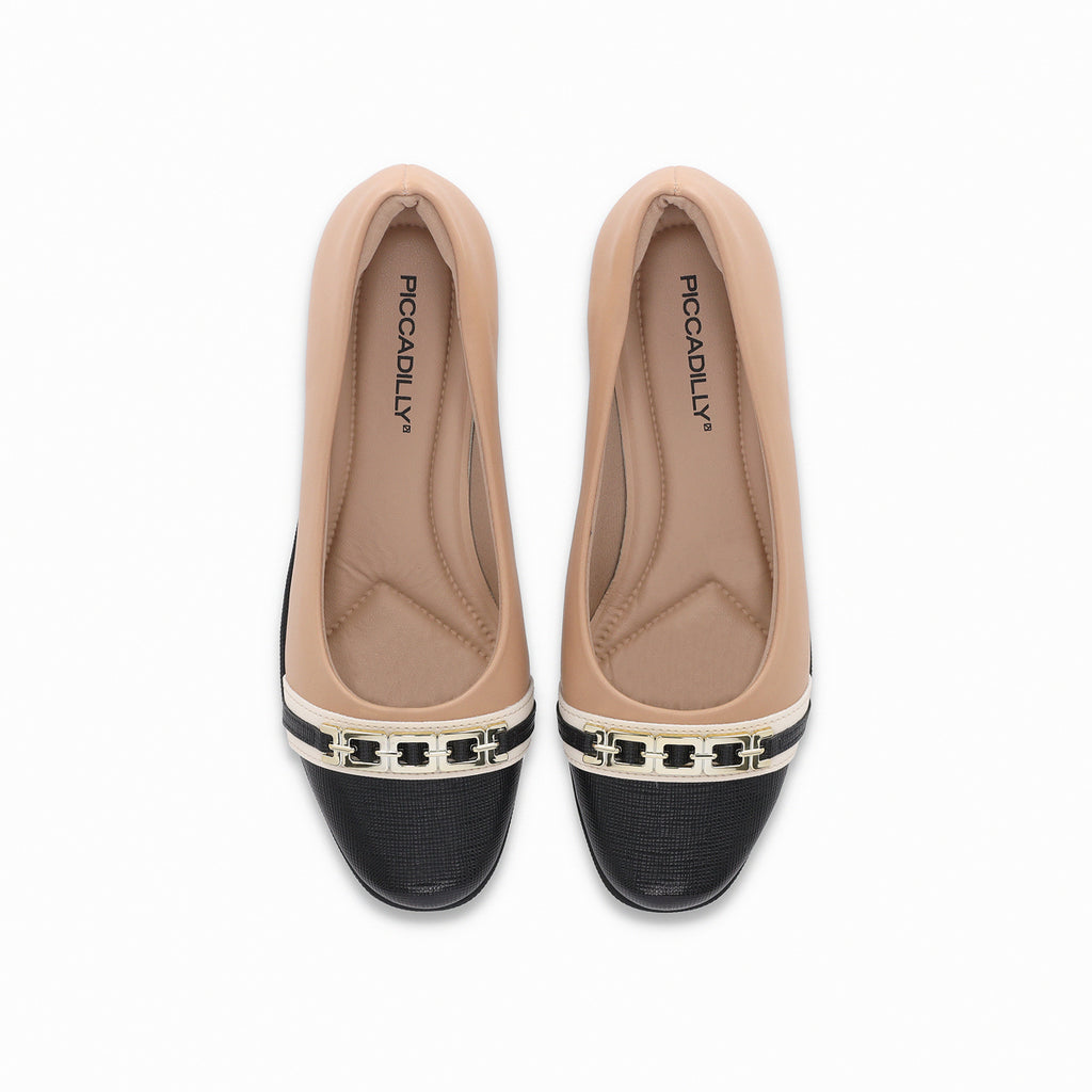 Zapato Mujer Negro/Nude Ivone 84 Piccadilly