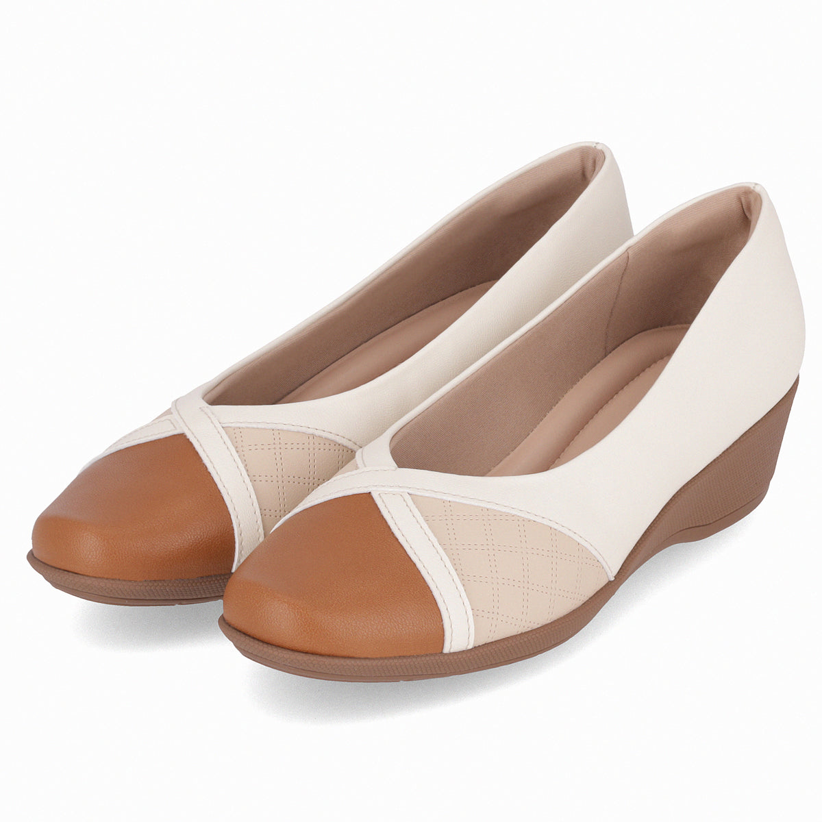 Zapato Mujer Nude/Café Ivone Piccadilly