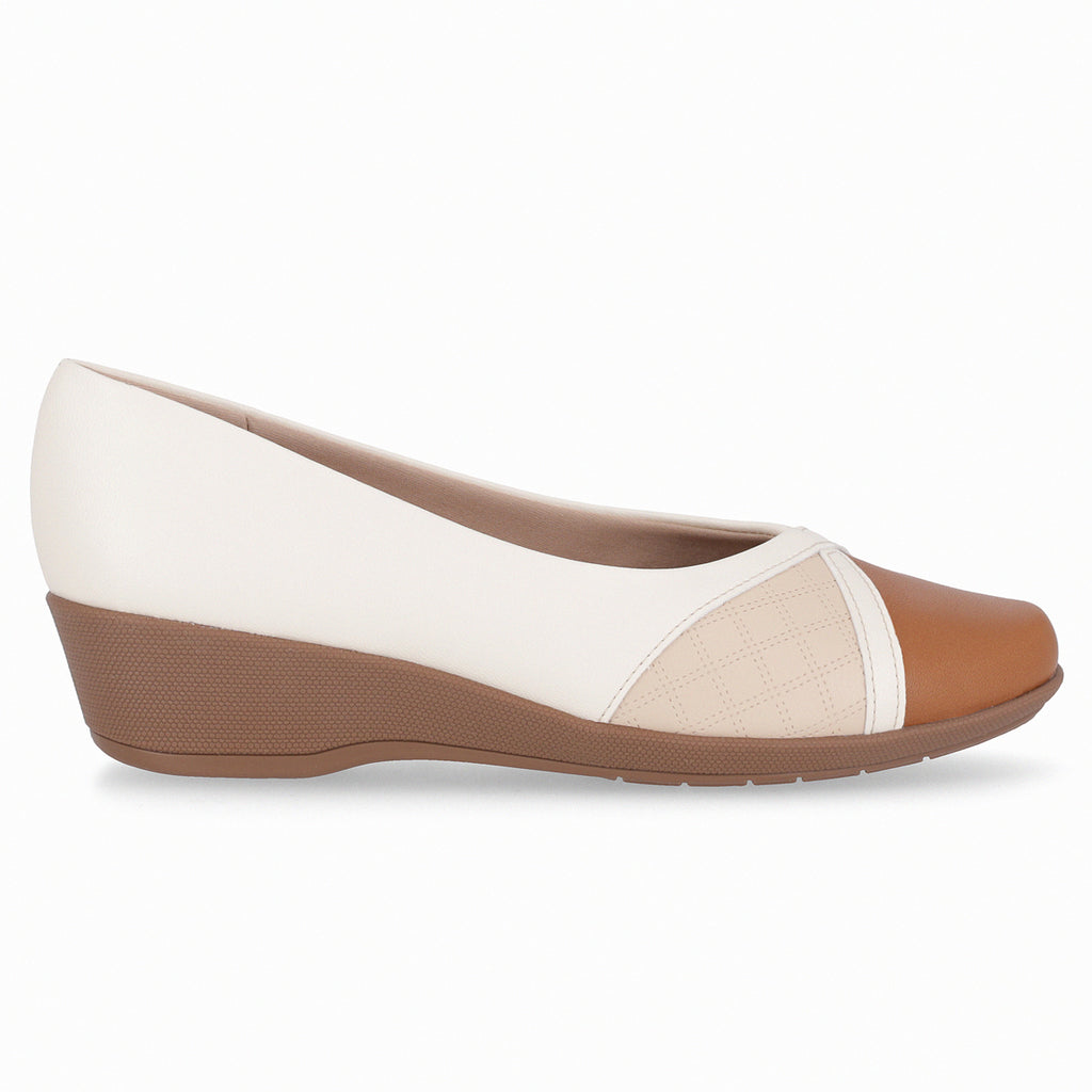 Zapato Mujer Nude/Café Ivone Piccadilly