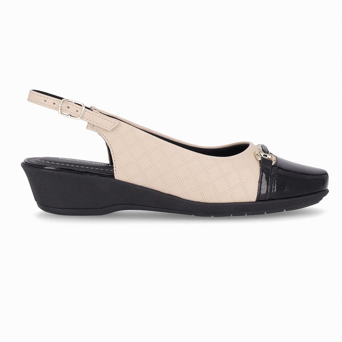 Zapato Mujer Negro/Nude Ivone 225 Piccadilly
