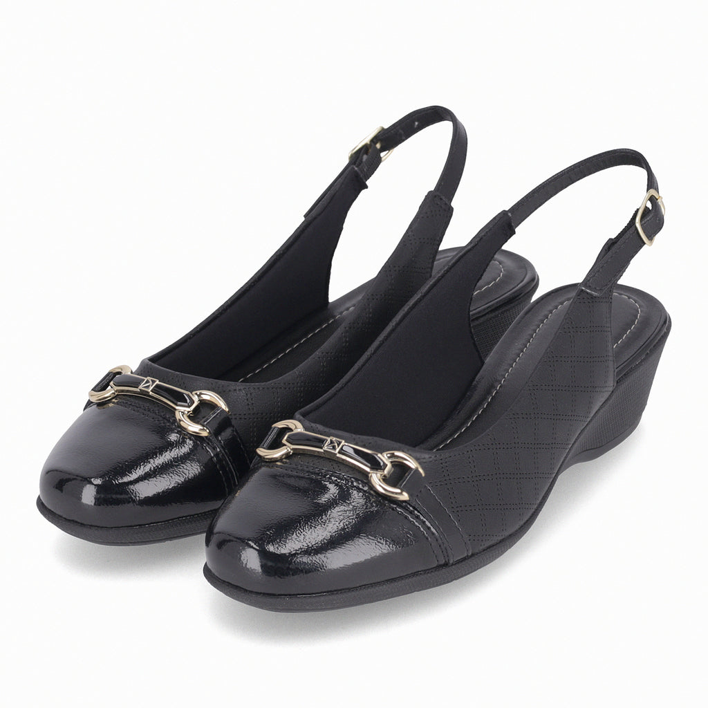 Zapato Mujer Negro/Charol Ivone 225 Piccadilly