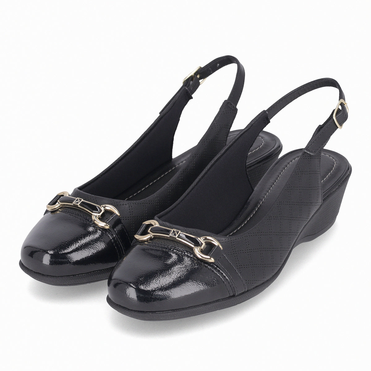Zapato Mujer Negro/Charol Ivone 225 Piccadilly