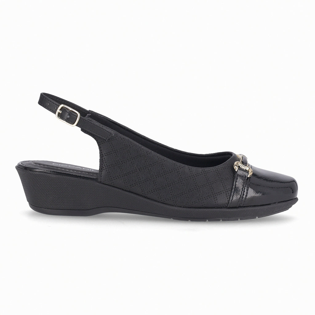 Zapato Mujer Negro/Charol Ivone 225 Piccadilly
