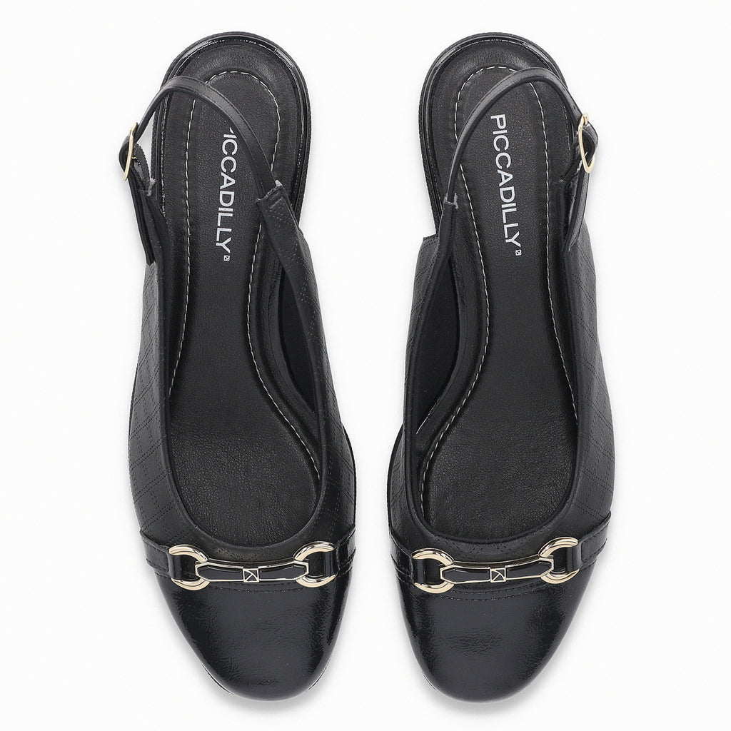 Zapato Mujer Negro/Charol Ivone 225 Piccadilly