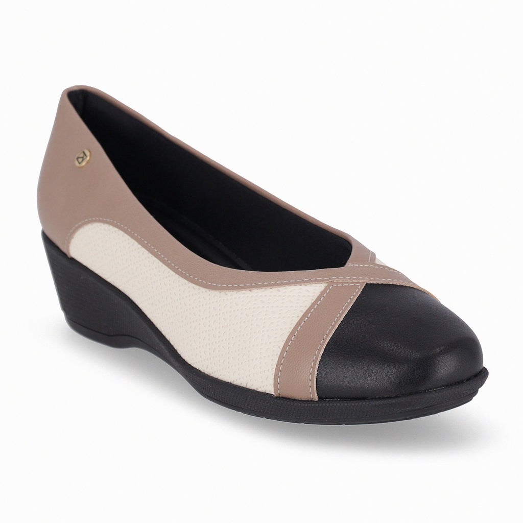 Zapato Mujer Negro/Crema Ivone Piccadilly