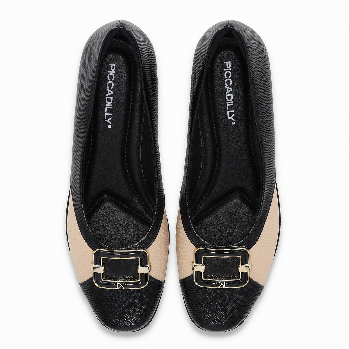 Zapato Mujer Negro/Beige Ivone 04 Piccadilly