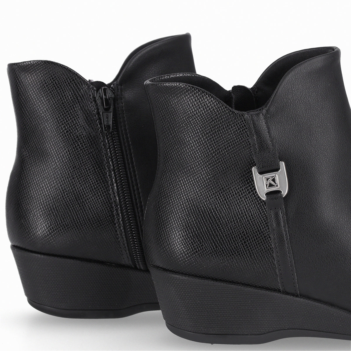 Botin Mujer Negro Ivone Piccadilly