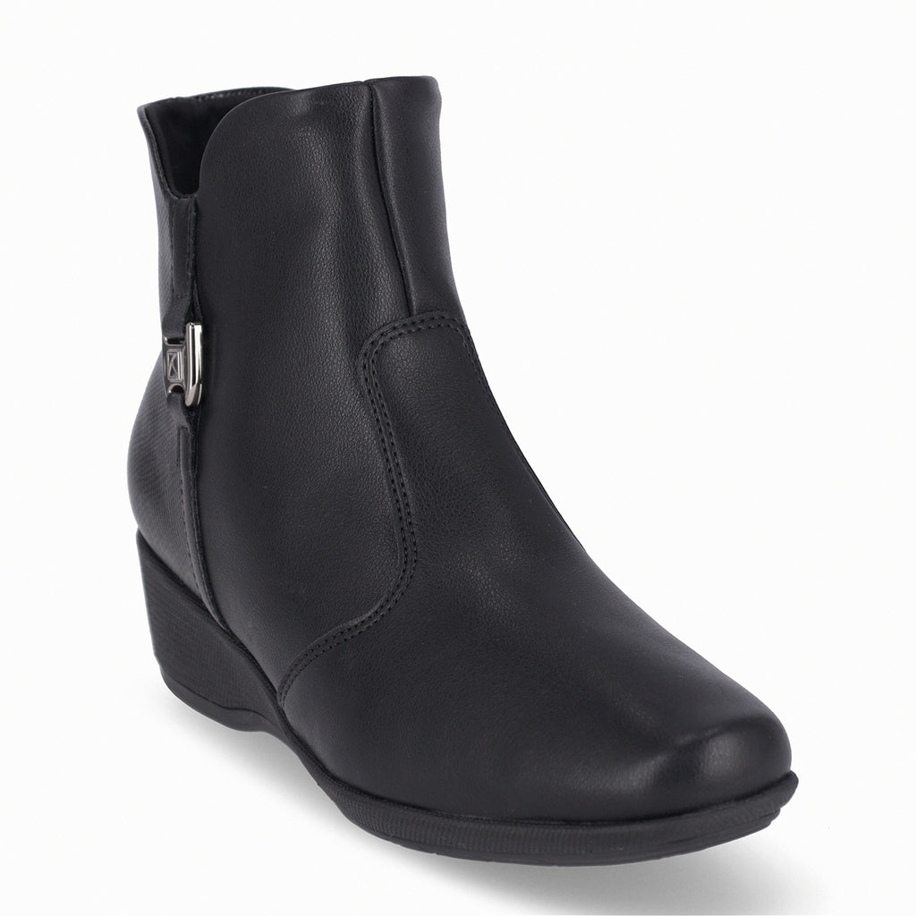 Botin Mujer Negro Ivone Piccadilly