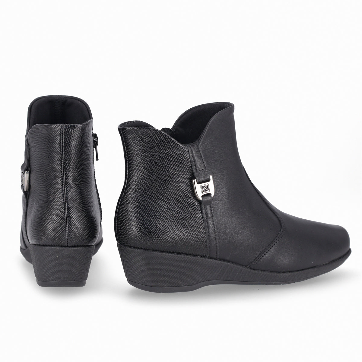 Botin Mujer Negro Ivone Piccadilly