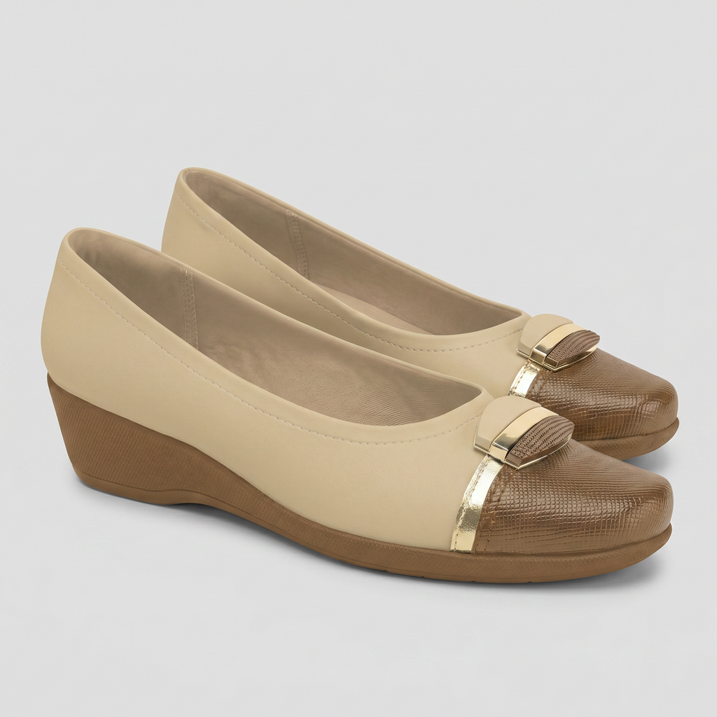Zapato Mujer Nude/Café Ivone Piccadilly