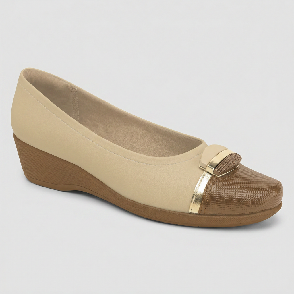 Zapato Mujer Nude/Café Ivone Piccadilly