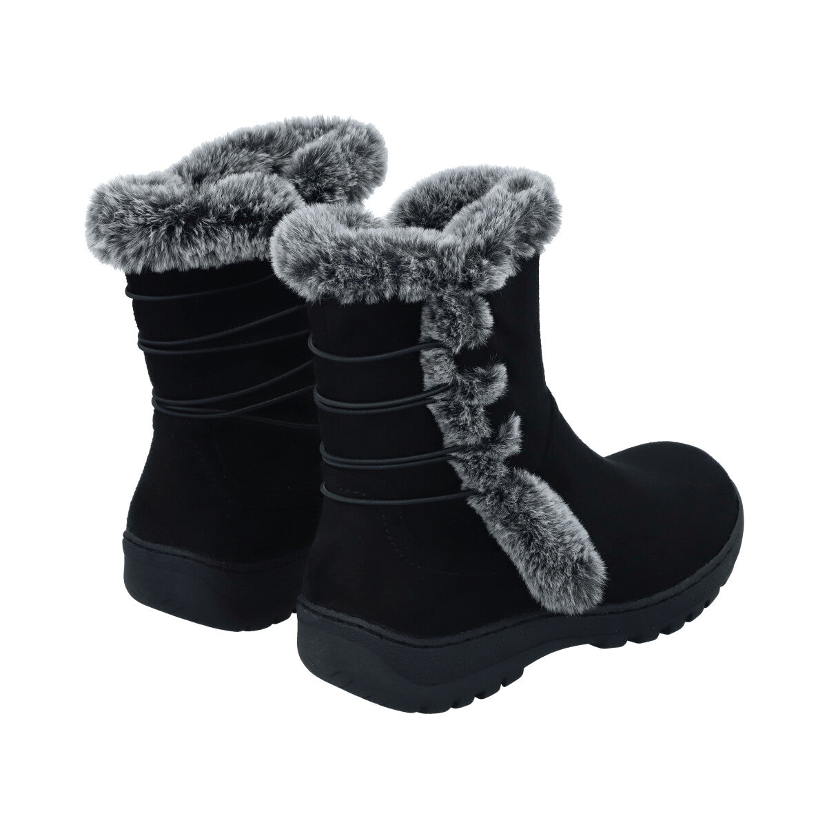 Bota Mujer Negro con Chiporro Kiki Police