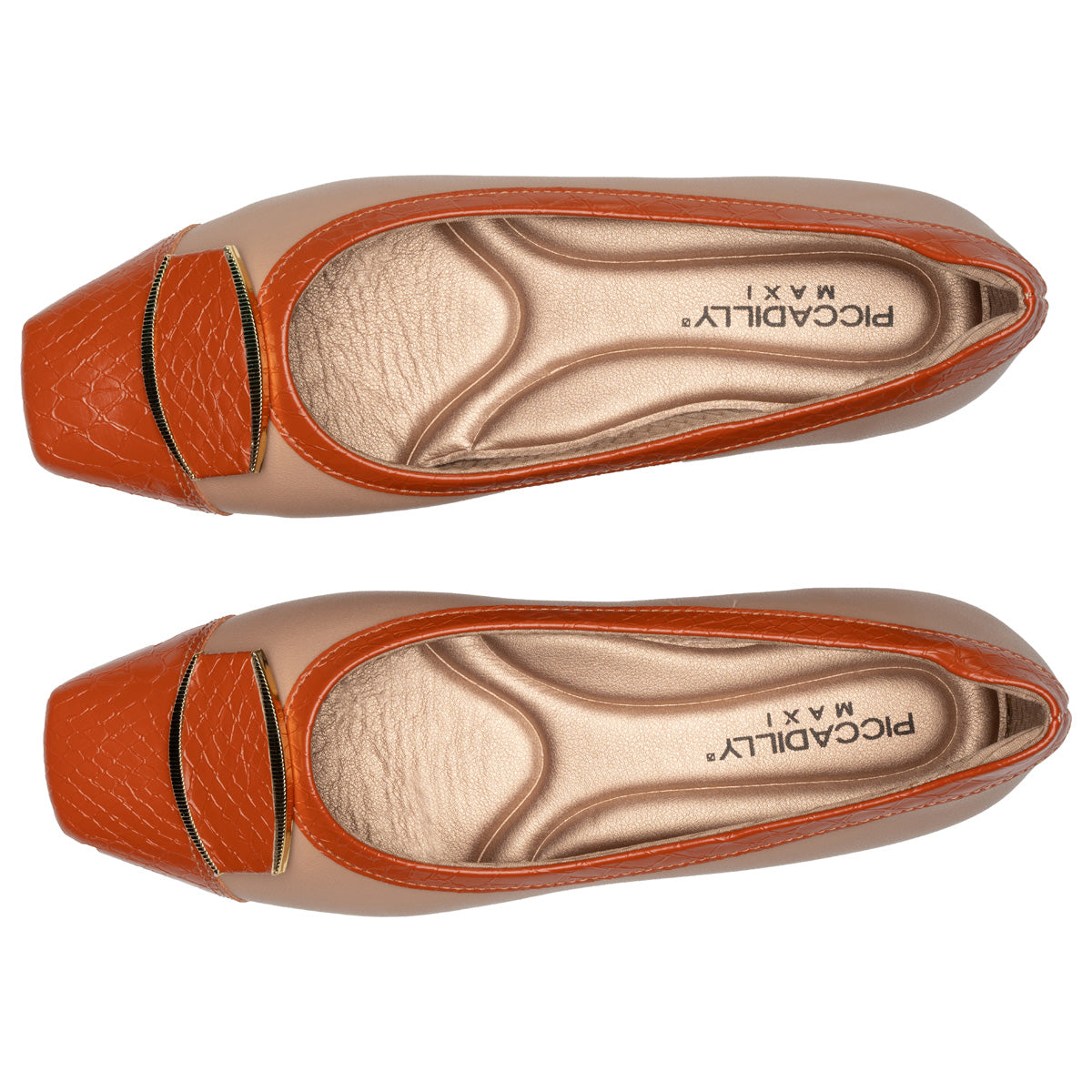 Zapato Mujer Almendra/Caramelo Fernanda Piccadilly