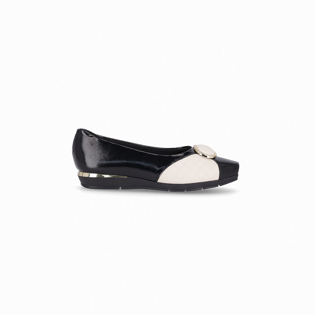 Zapato Mujer Negro/Blanco Fernanda 85 Piccadilly