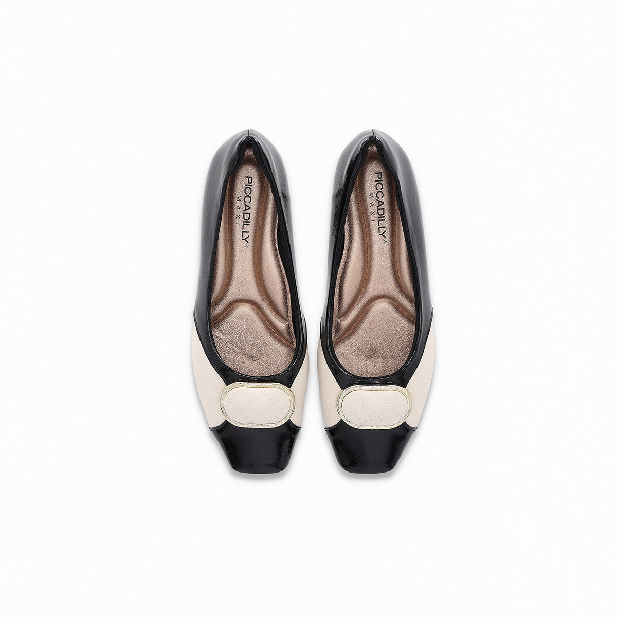 Zapato Mujer Negro/Blanco Fernanda 85 Piccadilly