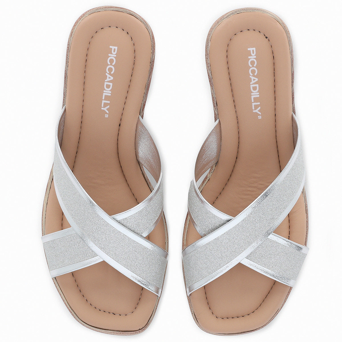 Sandalia Mujer Plata Cintia Piccadilly