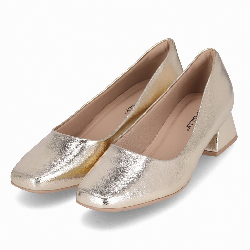 Zapato Mujer Dorado Tati Piccadilly