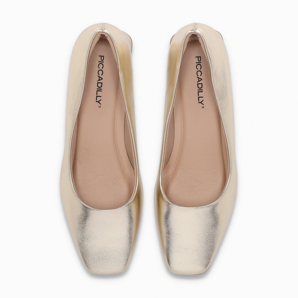 Zapato Mujer Dorado Tati Piccadilly