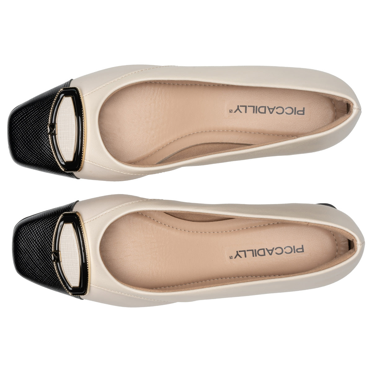 Zapato Mujer Hueso/Negro Tati 324 Piccadilly