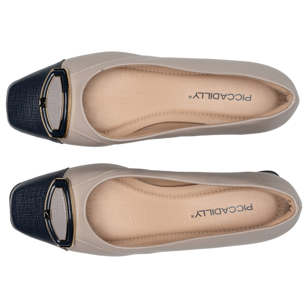 Zapato Mujer Azul/Taupe Tati 324 Piccadilly